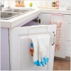 Nordic perforation-free cabinet door back hook, bathroom shelf, nail-free and traceless towel rack, multi-purpose door rear wall hanging Application Scenario